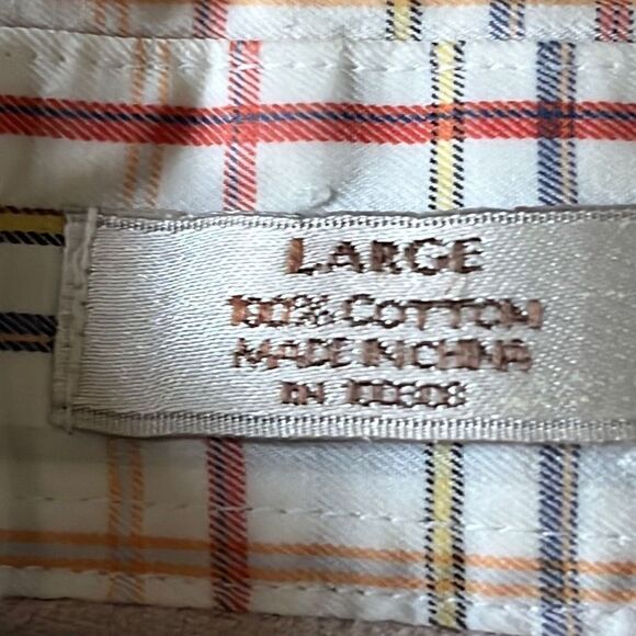 Peter Millar Short Sleeve Button Down Sz. L - Picture 3 of 6